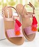 Pine Kids Ethnic Wear Sandal - Rose Golden