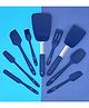 Amour Silicone Spatula Set 9 Pieces - Blue