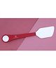 Amour Silicon Double Hand Spoon Spatula  - Red White