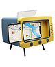 Amour TV Shaped Tissue Box - Yellow Blue