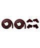 The Little Lookers Corner and Edge Guards Pack of 6 - Brown