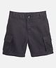 Cherry Crumble by Nitt Hyman Solid Shorts - Black