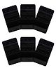 Inner Sense Pack Of 6 Bra Extenders - Black