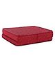 Babyhug Foldable 1 Plus 1 Mattress - Maroon