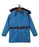 Monte Carlo Full Sleeves Solid Jacket -  Blue