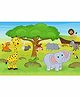 Wens Cartoon Theme Self Adhesive Wall Poster - Multicolor