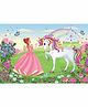 Wens Unicorn Theme Self Adhesive Wall Poster - Multicolor