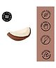 Oli & Carol Natural Rubber Teether for baby- Soft & Chewable -Coco the Coconut( )