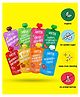 Happa Organic Baby Food Puree | 100% Fruits Grains and Vegetables | No Sugar, Milk Powder, Preservatives | 8 Packs | 6M+ (100g Each)