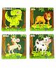 FunBlast Wooden Animal Jigsaw Puzzles Multicolour - 36 Pieces