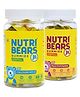 NutriBears Kids Multivitamin and Calcium Gummies Combo of 2 - 30 Pieces Each 