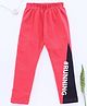 Fido Full Length Printed Leggings - Pink