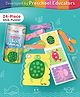 Intelliskills Stick Puzzle Sea Animals Themed - 18 Pieces | Picture Puzzle  for Kids | Recognition, Sequencing & Matching |Builds Vocabulary |BIS Certified | Educator Approved