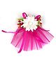 Tia Hair Accessories Floral Embellished Hair Clip - Pink