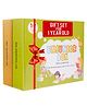 Enjunior Box Educational Activity Game With Puzzles & Role Play Mask Pack of 2 - Yellow Green