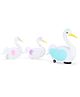 Playmate Full of Fun Swan - Set Of 3