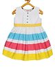Young Birds Sleeveess Striped Dress - Multicolor