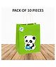 Untumble Panda Gift Bags Green - Pack of 10 