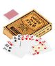 Fiddlerz Poker Standard Playing Cards Set - Multicolor