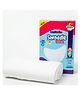 LazyToddler Organic Cotton Muslin Extra Large Swaddle - White