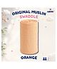 LazyToddler Organic Cotton Muslin Extra Large Swaddle - Orange