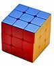 Toyshine High Stability Stickerless 3x3x3  Rubik Cube - Multicolour