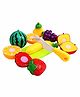Toyshine Sliceable Play Fruit Set - Multicolour