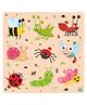 Webby Insects Wooden Board Puzzle - 9 Pieces