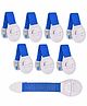 KitschKitsch Child Proofing Safety Locks Latches Pack of 8 - Blue