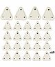 KitschKitsch Child Proofing Safety Plug and Socket Cover Pack Of 24 - White