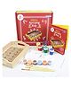 Kalakaram Paint Your Own Warli Art Serving Tray DIY Activity Box - Multicolur