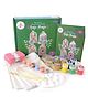 Kalakaram Make Your Own Block Printed Tote Bag DIY Activity Box - Multicolour