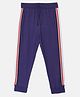 Mackly Full Length Solid Colour Joggers - Navy Blue
