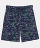 Mackly Aeroplane Print Shorts - Blue