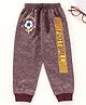 Teddy Full Length Lounge Pants - Maroon