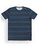 Jack & Jones Junior Half Sleeves Tee Stripes  - Blue