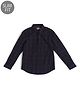 Jack & Jones Juniors Full Sleeves Checked Slim Fit Shirt - Blue