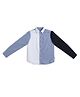 Jack & Jones Juniors Full Sleeves Slim Fit Shirt - Blue