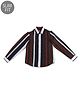 Jack & Jones Juniors Full Sleeves Striped Slim Fit Shirt - Blue