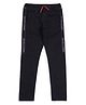 JACK & JONES JUNIOR Full Length Solid Pant - Dark Blue
