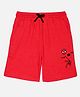 Kidsville Spider Man Featured  Shorts - Red