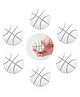 KolorFish Self Adhesive Door Stopper Pack Of 6 - White