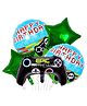 Party Anthem Epic Gamer Themed Balloon Set Multicolour - Pack of 5