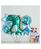 Party Anthem Dinosaur Themed Balloon Set Multicolour - Pack of 5