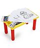 Mamma Mia Activity Table With Board Game - Multicolor