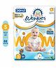 Wowper Fresh Baby Diaper Pants By DOMS | Wetness Indicator| Upto 12 Hrs Absorption | 4-8 Kg | S  (68 Pieces)