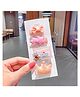 Syga Alligator Teeth Baby Hair Clip Pack of 4 - Assorted (Color May Vary)