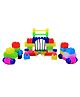 FunBlast Zoo Animal Building Blocks Set Multicolour - 30 Pieces