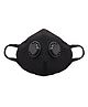 Advind Healthcare Smog Guard N99 Mask With Two Valves Medium - Black