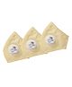 Advind Healthcare Smog Guard N95 Kids Mask With One Valve XS Beige - Pack of 3